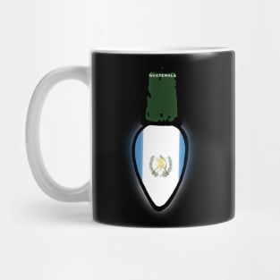 Guatemala Flag Christmas Light Mug